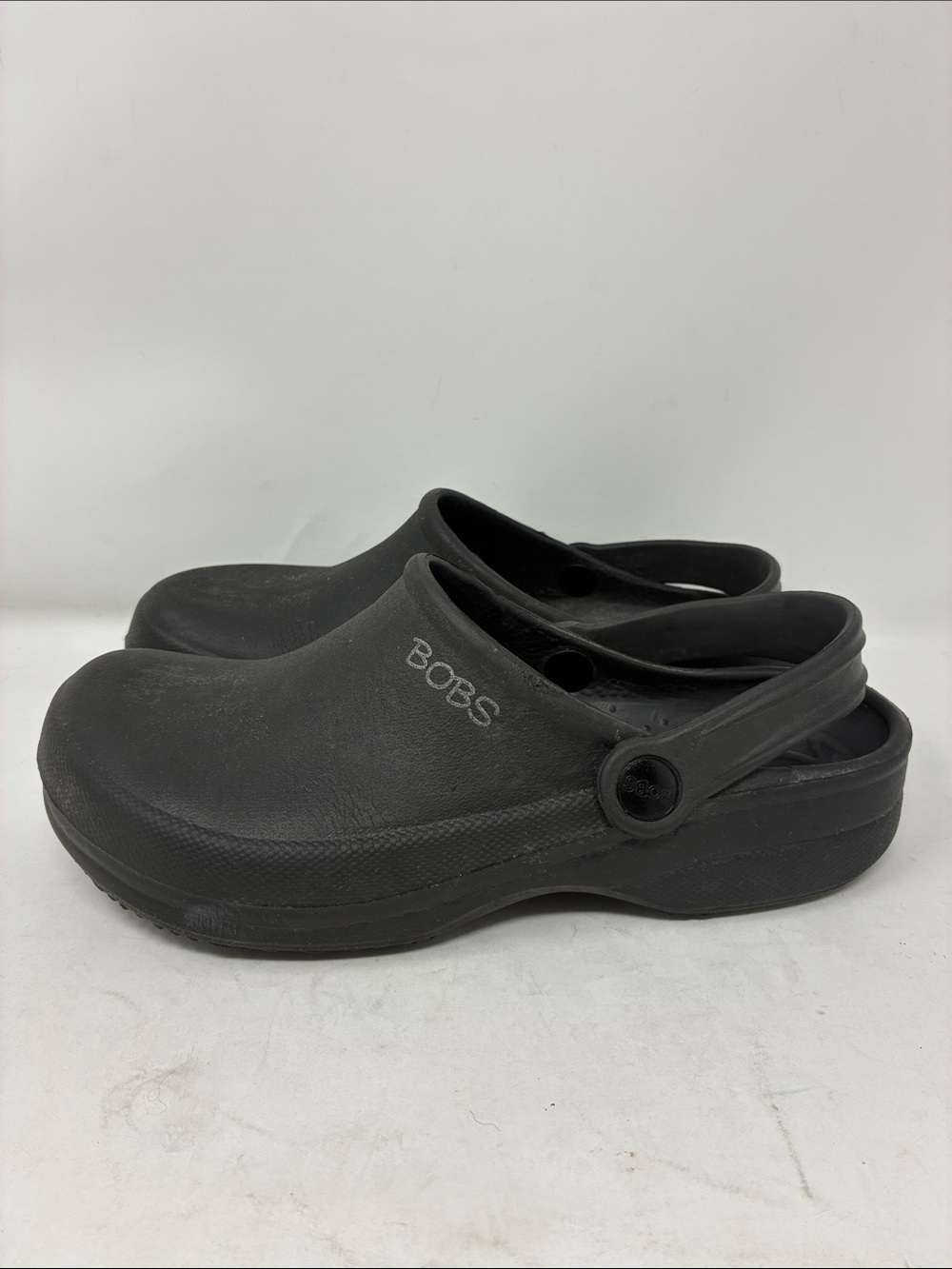 BOBS from Skechers Black Slip-On Clog Mules